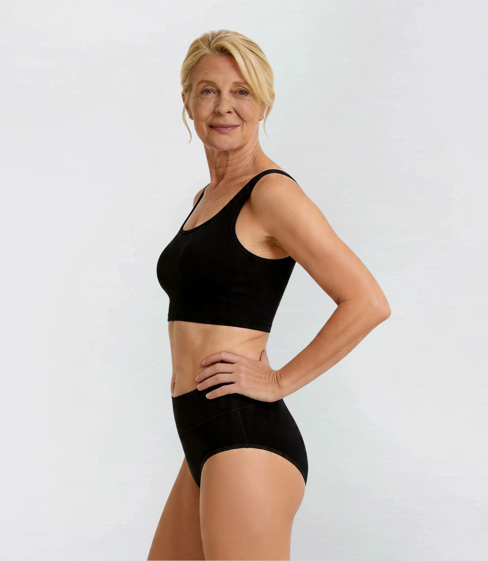 Incontinence Hiphugger – Organic Cotton – 100% Leakproof