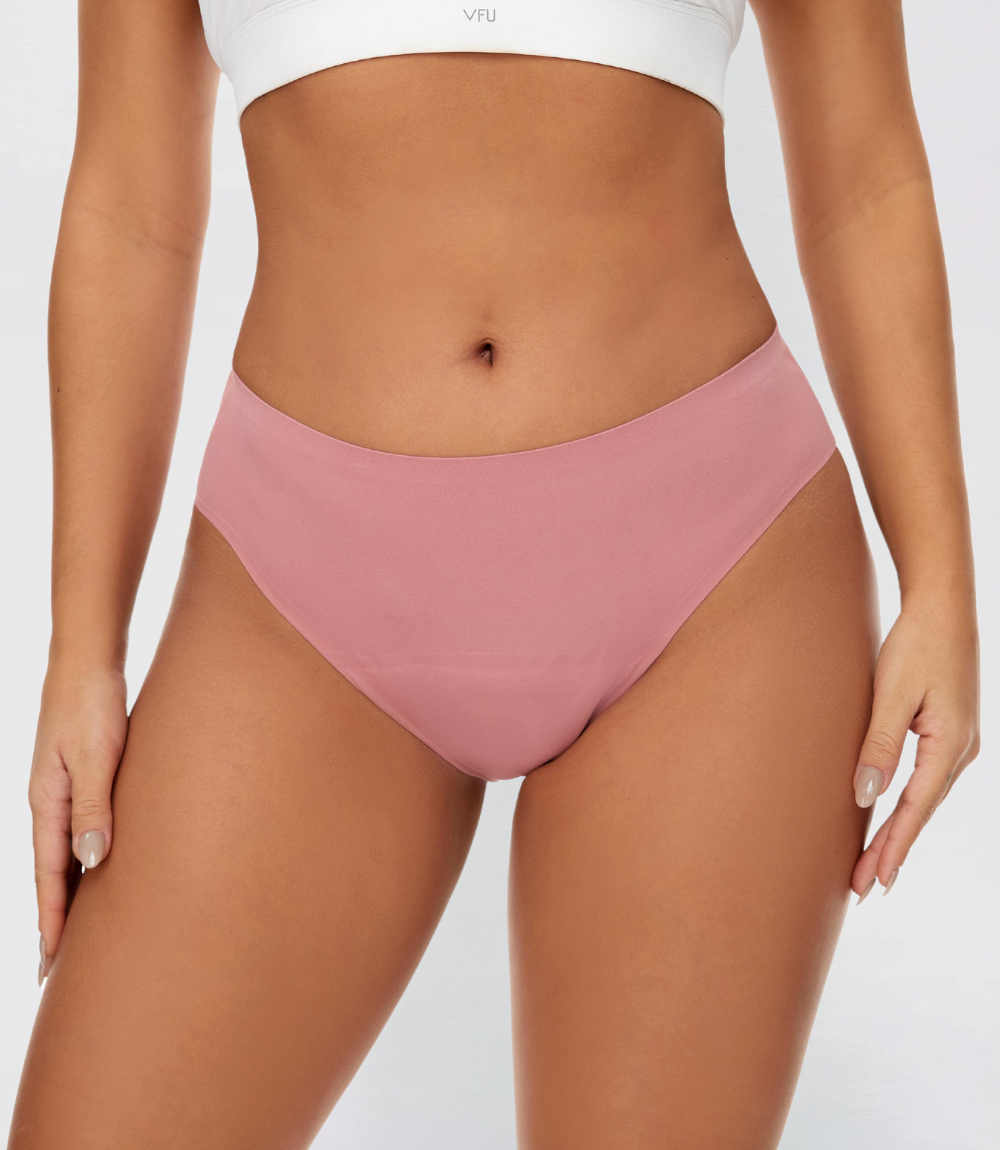 High Waisted – Seamless – 100% Leakproof