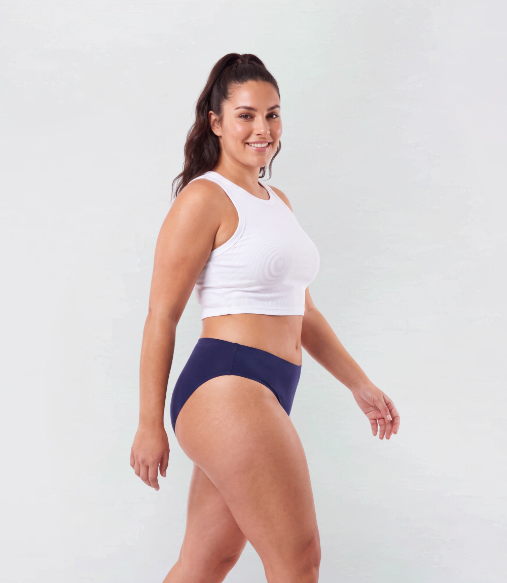 High Waisted – Seamless – 100% Leakproof