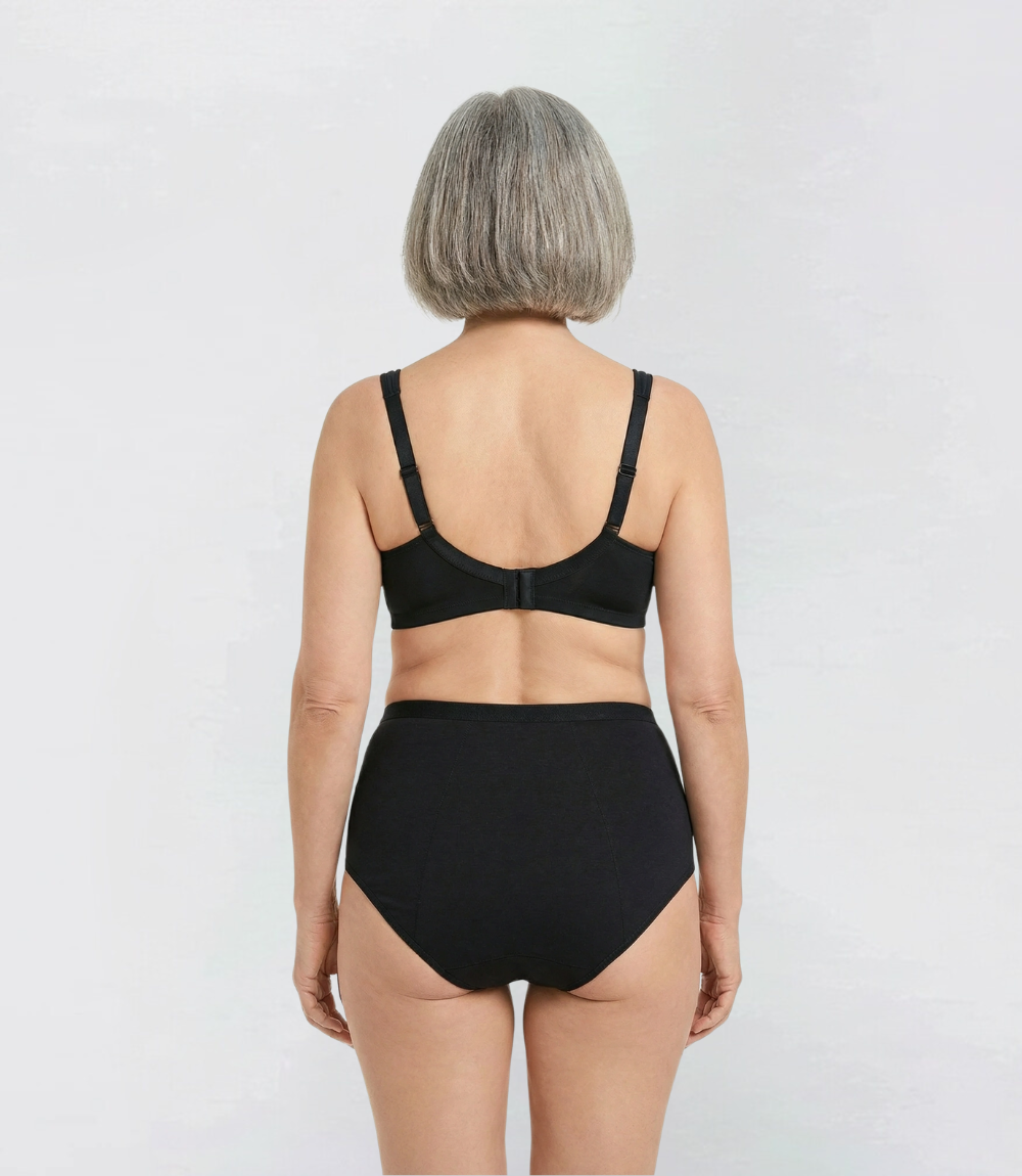 Incontinence High Waisted – Lace – Extra Absorbency – 100% Leakproof