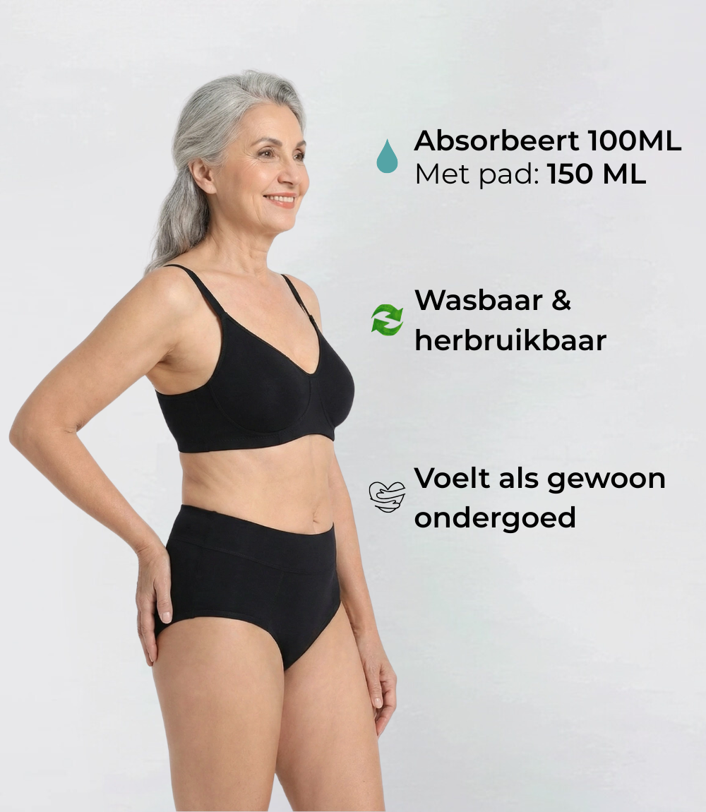 All-day Hugger - Bamboo - 100% Leakproof