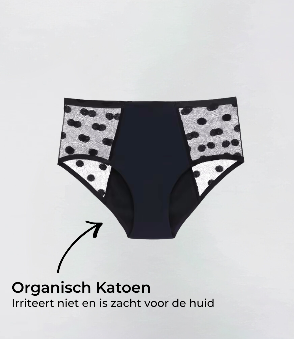 Lace Hugger - Polka Dot- 100% Leakproof