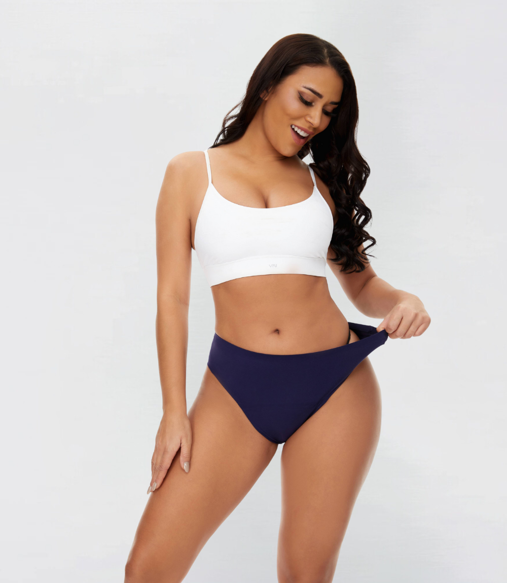 High Waisted – Seamless – 100% Leakproof
