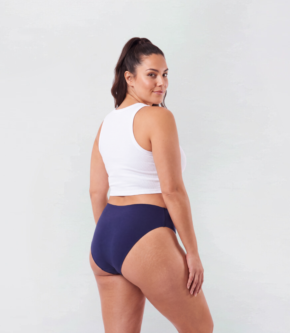 High Waisted – Seamless – 100% Leakproof
