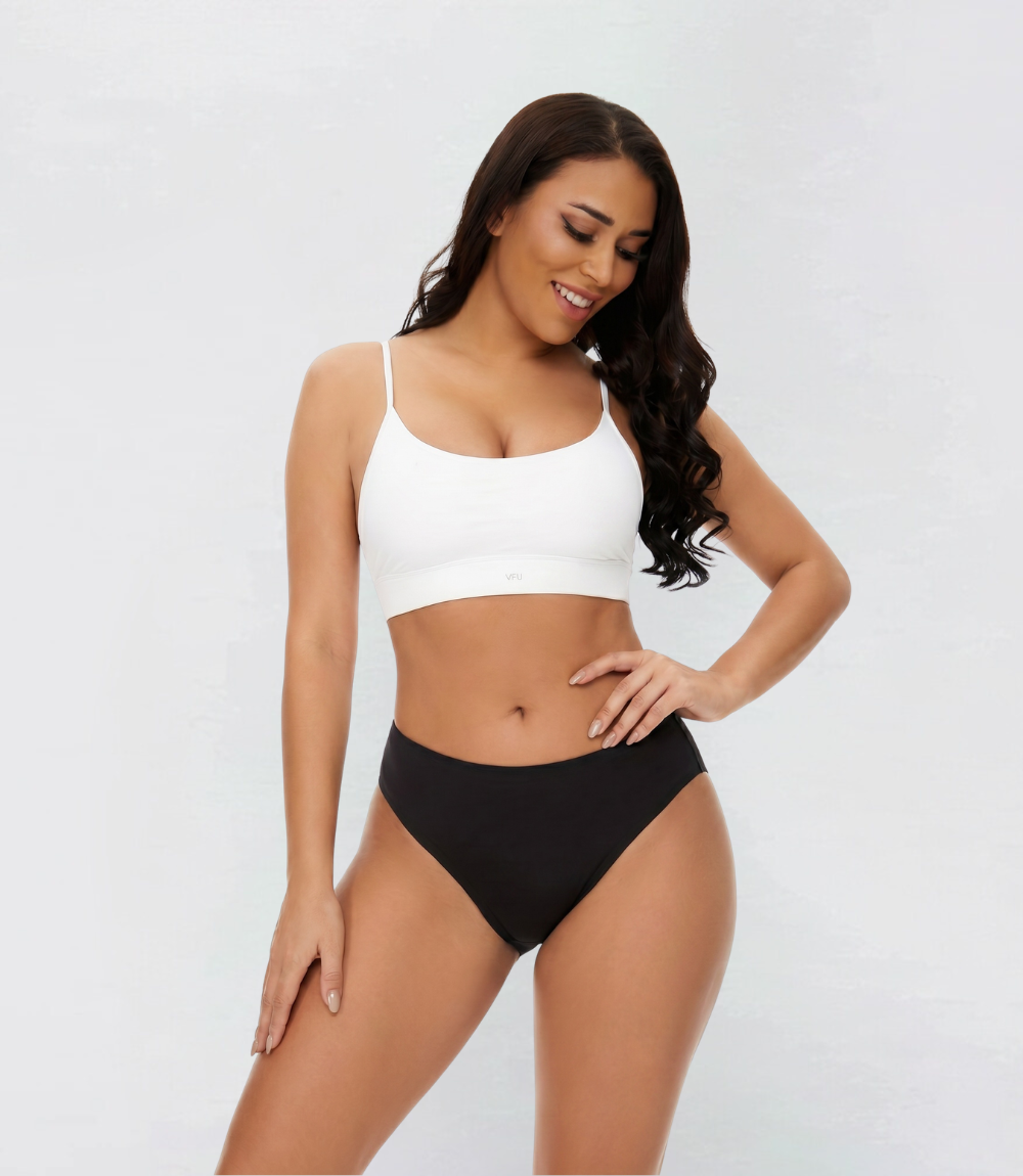 High Waisted – Seamless – 100% Leakproof