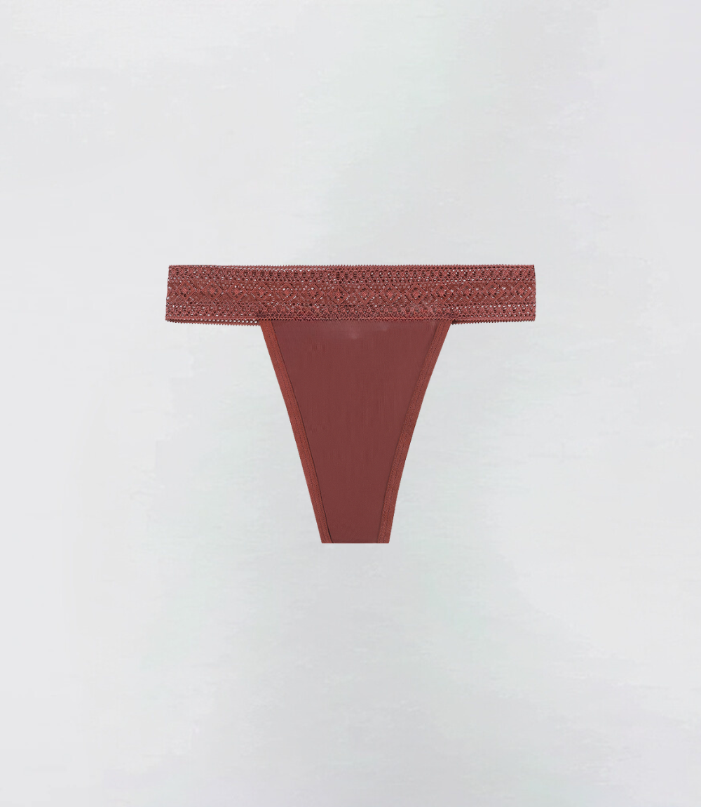 Organic Cotton Thong – 100% Leakproof