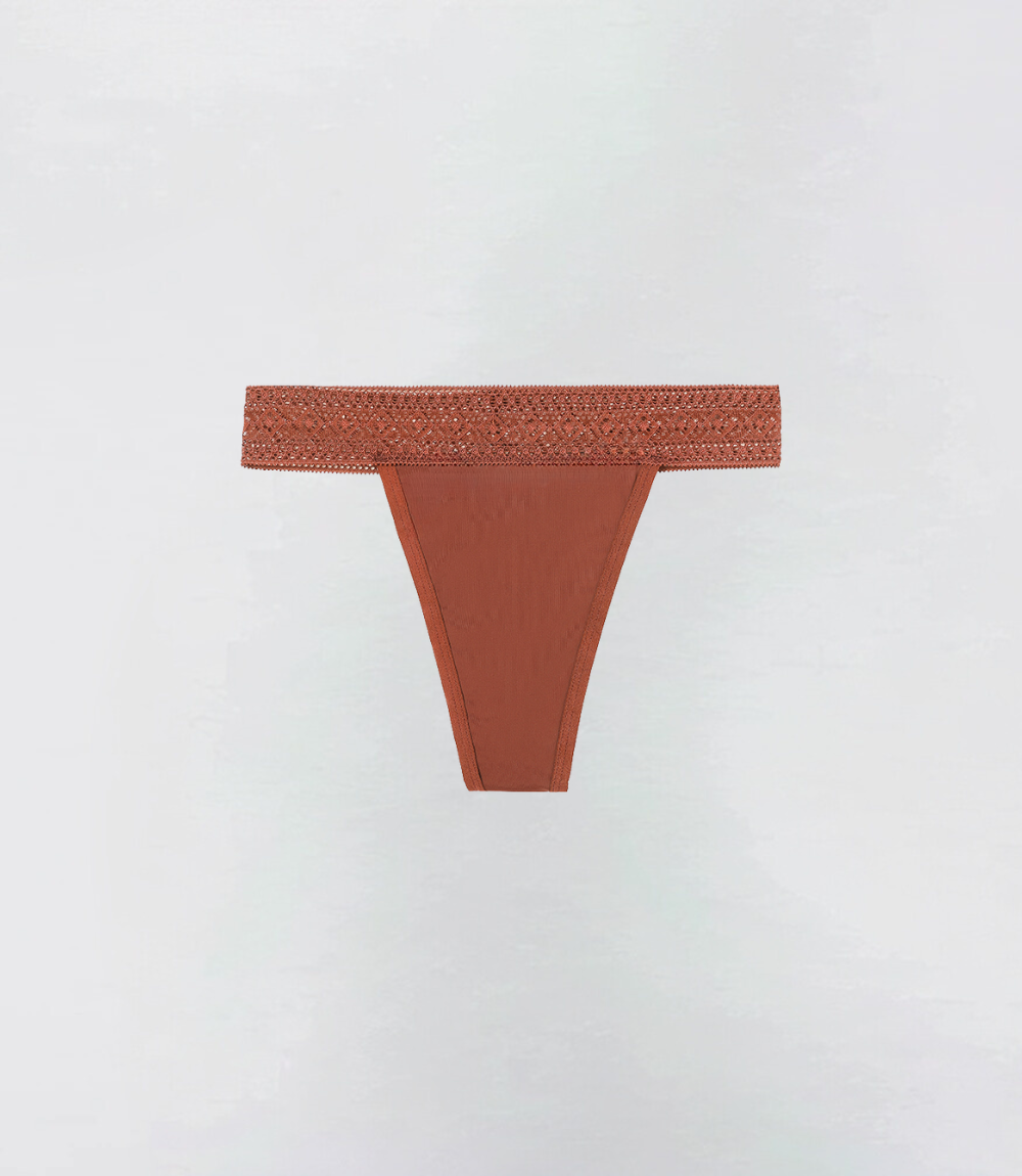 Organic Cotton Thong – 100% Leakproof