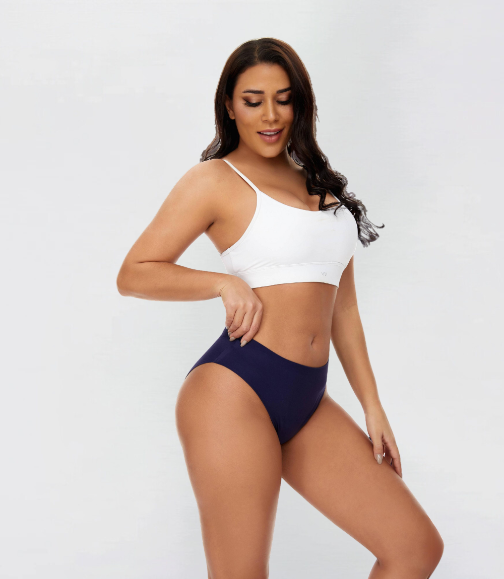 High Waisted – Seamless – 100% Leakproof